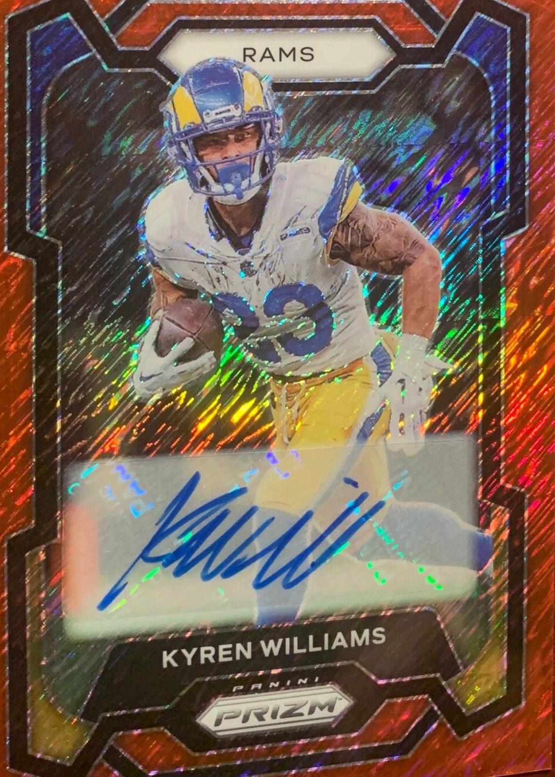 Kyren Williams [Autograph Red Shimmer] #167