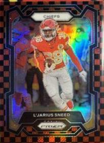 L'Jarius Sneed [Black Red Checker] #146