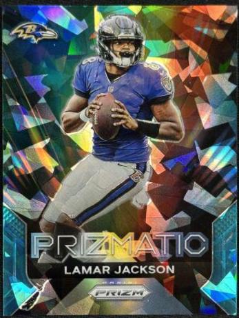 Lamar Jackson [Blue Ice] #18