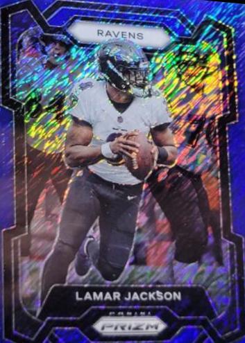 Lamar Jackson [Blue Shimmer] #18