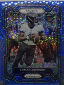 Lamar Jackson [Blue Sparkle] #18