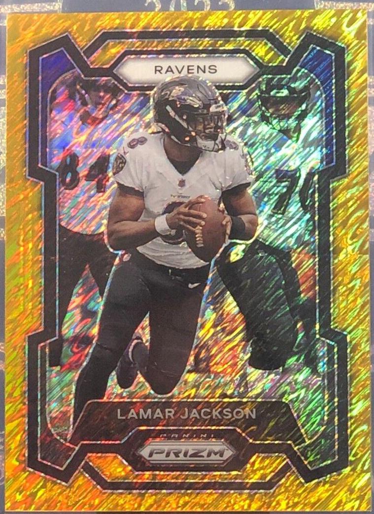 Lamar Jackson [Gold Shimmer] #18