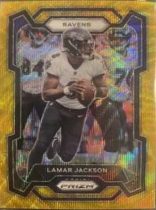 Lamar Jackson [Gold Wave] #18
