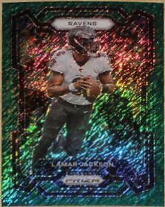 Lamar Jackson [Green Shimmer] #18
