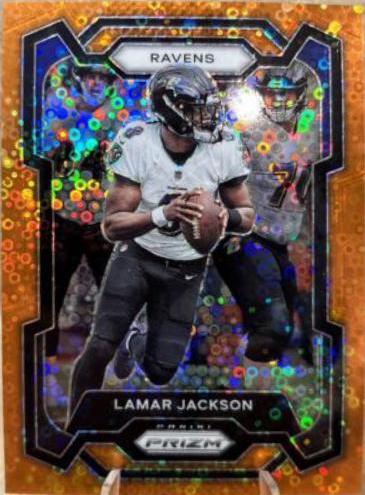Lamar Jackson [Orange Disco] #18