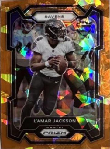Lamar Jackson [Orange Ice] #18