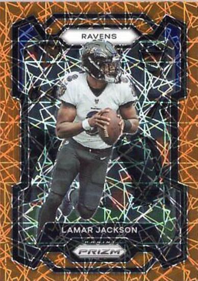Lamar Jackson [Orange Lazer] #18