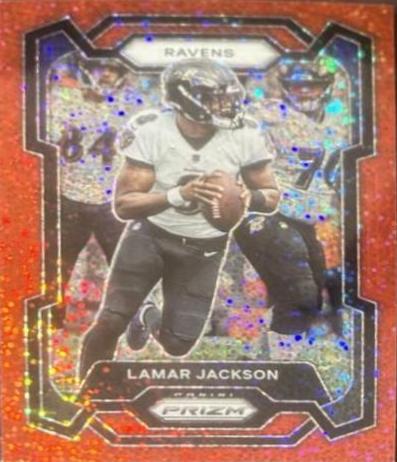 Lamar Jackson [Red Sparkle] #18