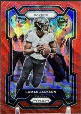 Lamar Jackson [Red Wave] #18