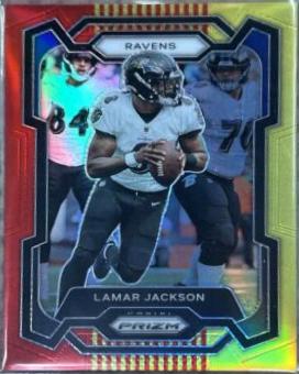 Lamar Jackson [Red Yellow] #18