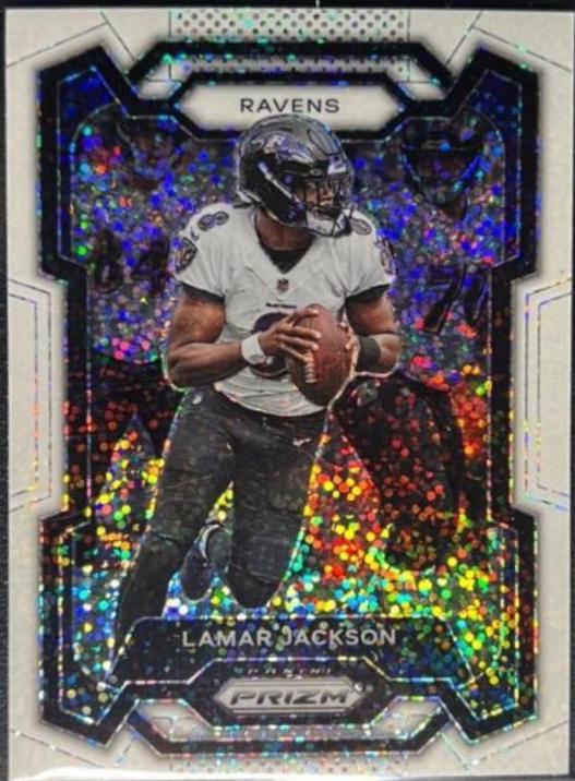 Lamar Jackson [White Sparkle] #18