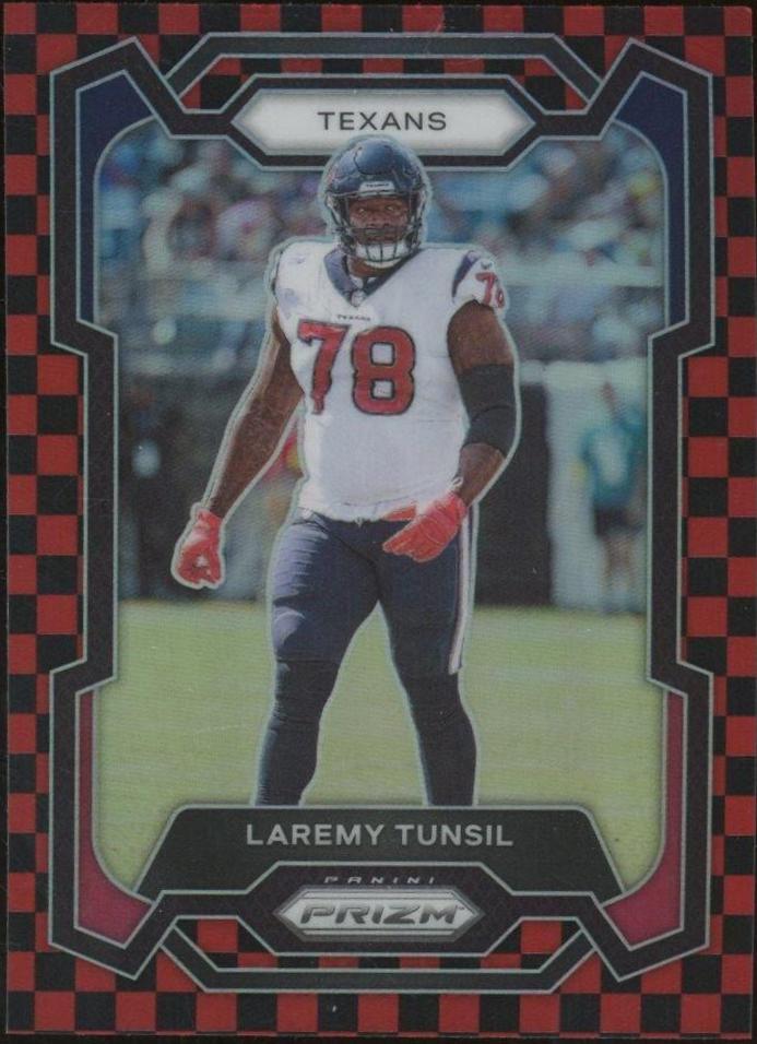 Laremy Tunsil [Black Red Checker] #122