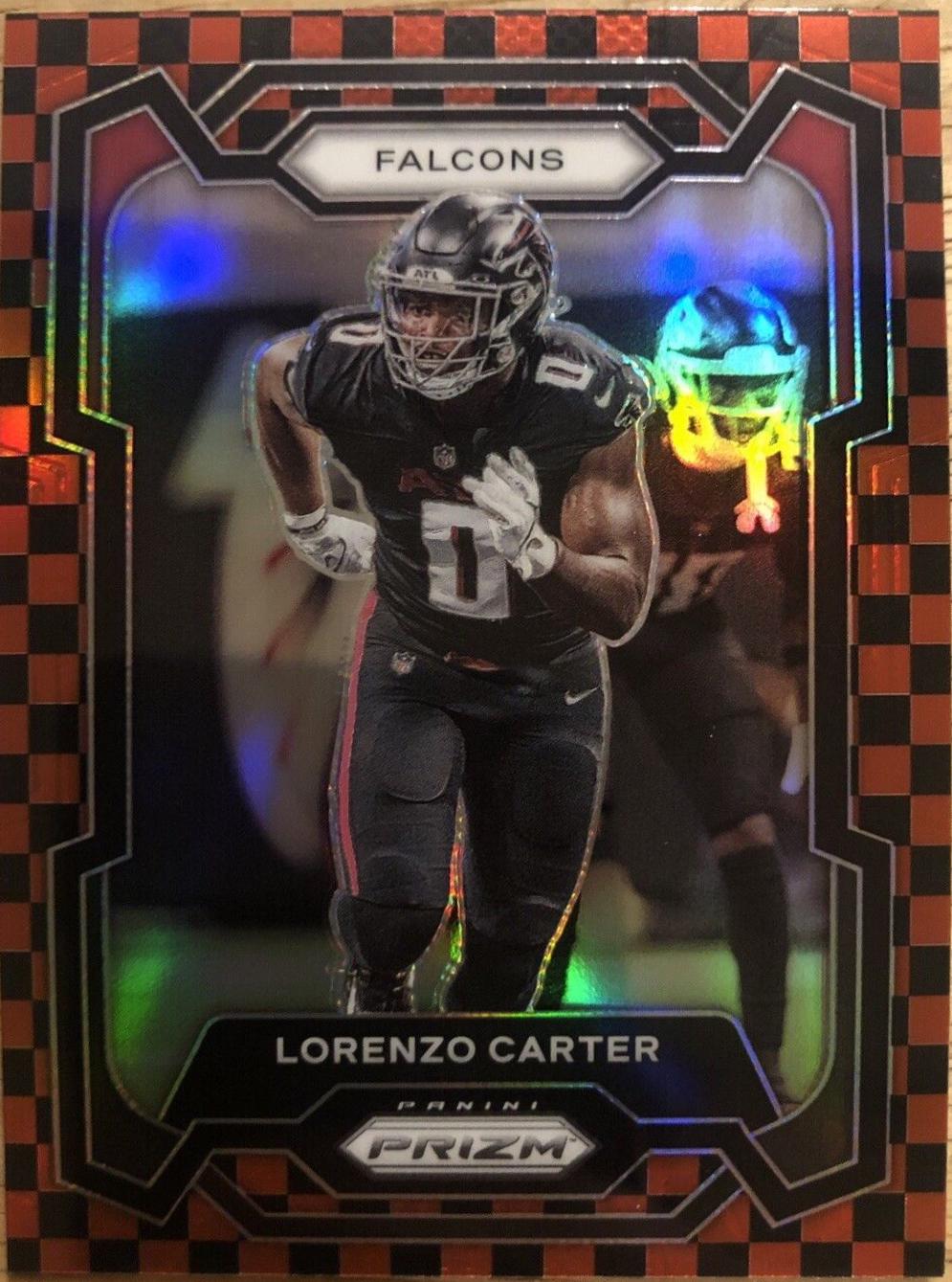 Lorenzo Carter [Black Red Checker] #16