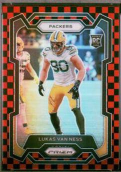 Lukas Van Ness [Black Red Checker] #336