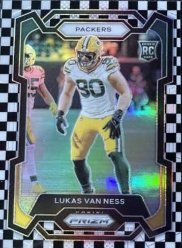 Lukas Van Ness [Black White Checker] #336