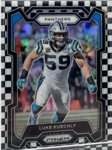 Luke Kuechly [Black White Checker] #43
