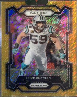 Luke Kuechly [Gold Shimmer] #43