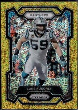 Luke Kuechly [Gold Sparkle] #43