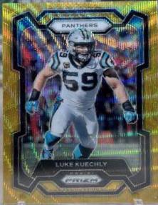 Luke Kuechly [Gold Wave] #43