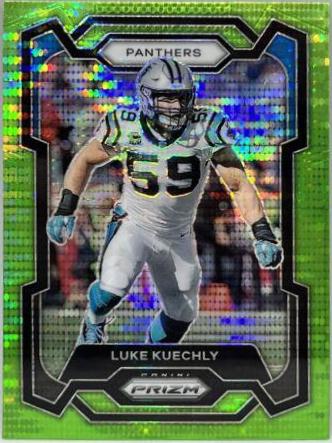 Luke Kuechly [Neon Green Pulsar] #43