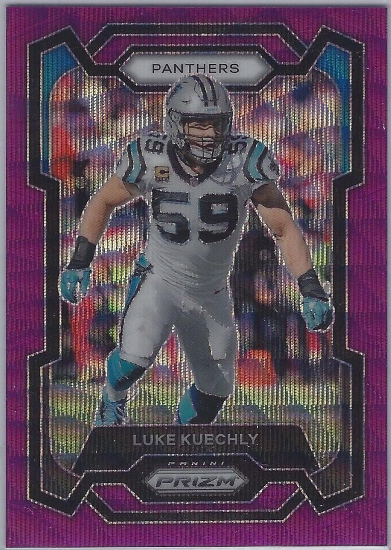 Luke Kuechly [Purple Wave] #43