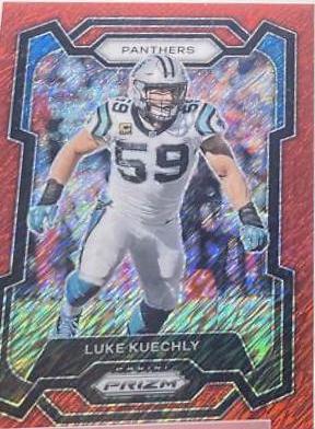 Luke Kuechly [Red Shimmer] #43