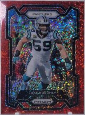 Luke Kuechly [Red Sparkle] #43