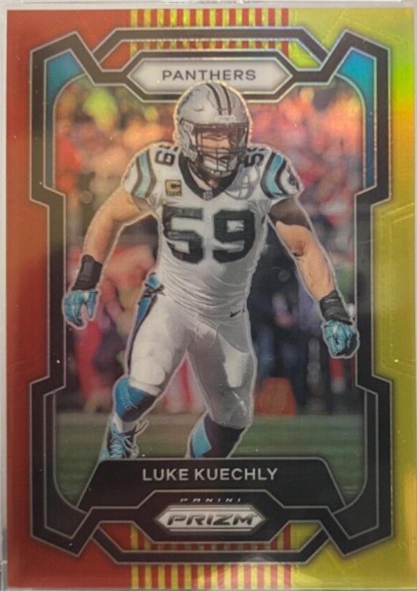 Luke Kuechly [Red Yellow] #43