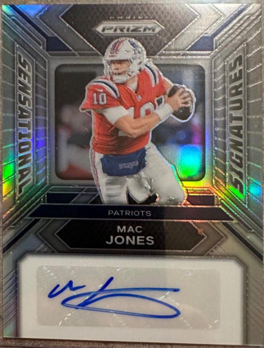 Mac Jones [Autograph Silver] #206