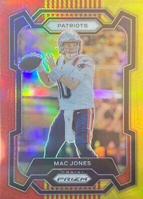 Mac Jones [Red Yellow] #206