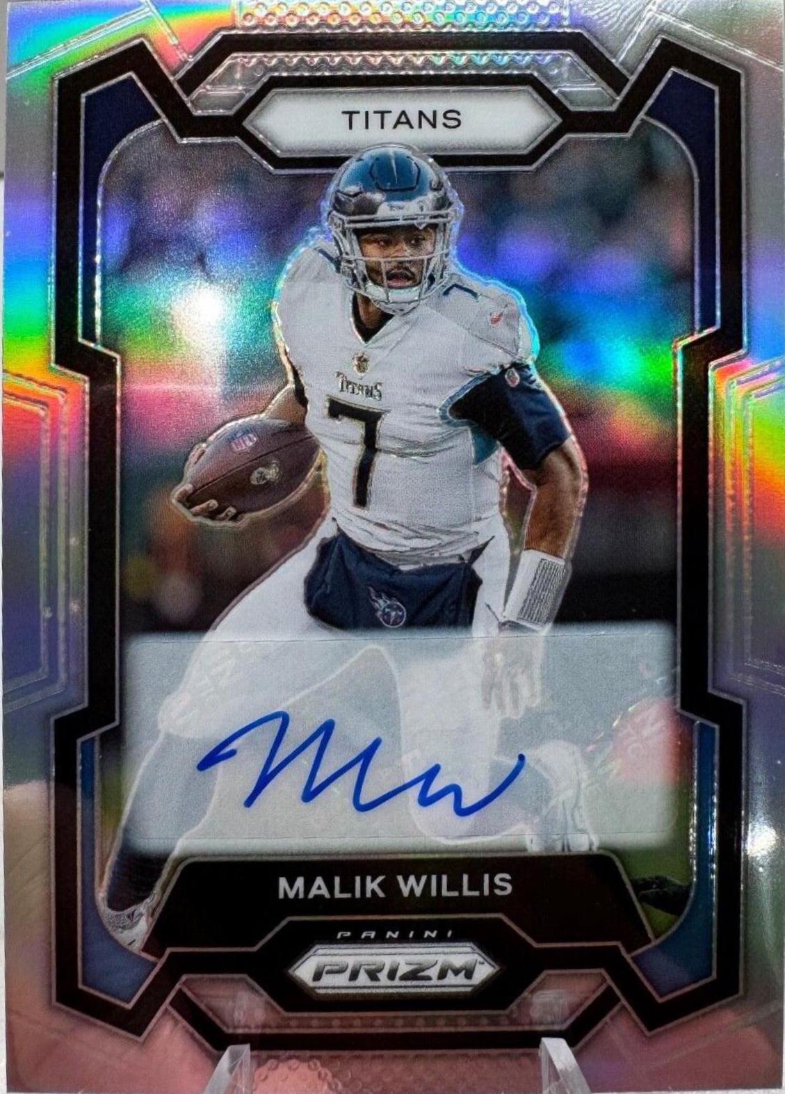 Malik Willis [Autograph Silver] #289