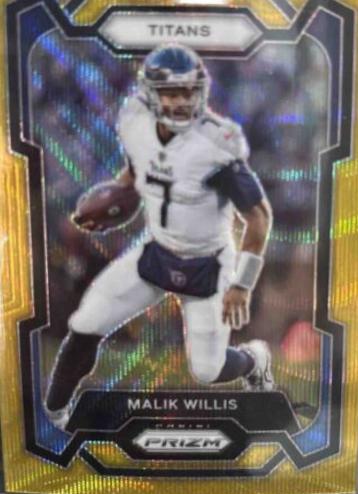 Malik Willis [Gold Wave] #289