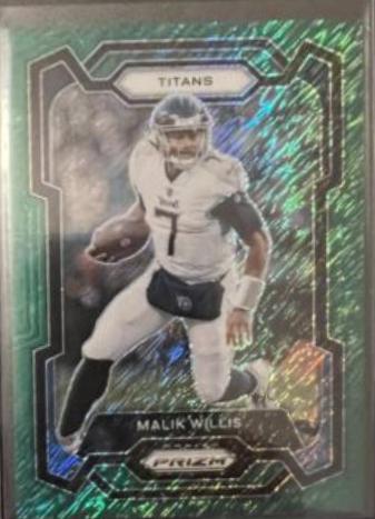 Malik Willis [Green Shimmer] #289
