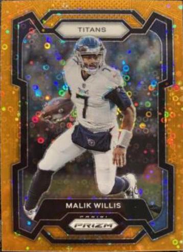 Malik Willis [Orange Disco] #289