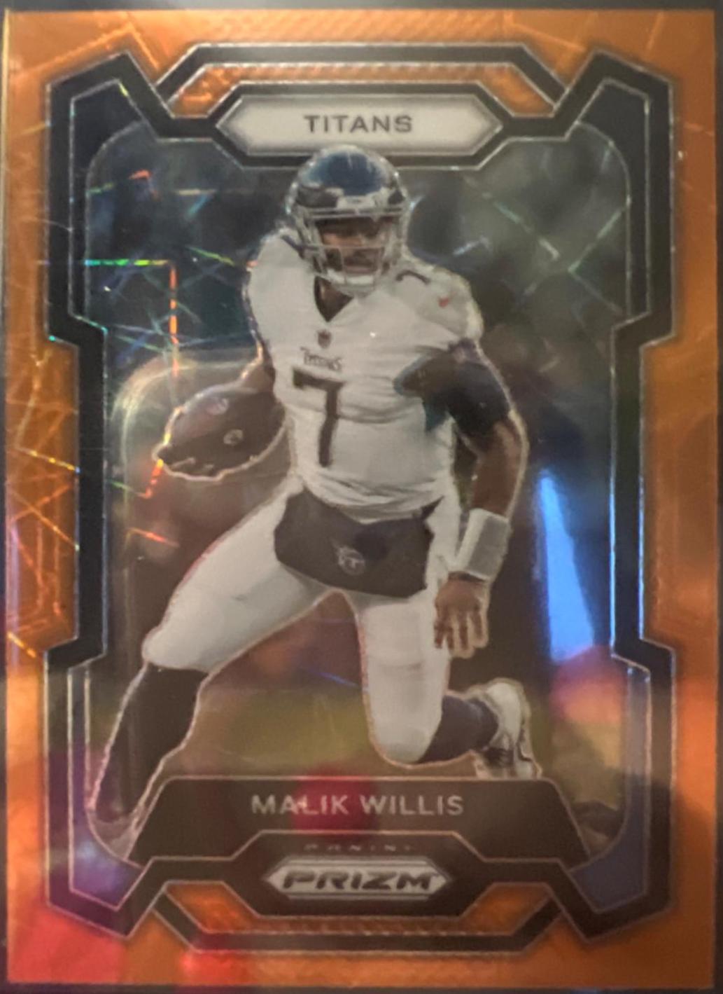 Malik Willis [Orange Lazer] #289