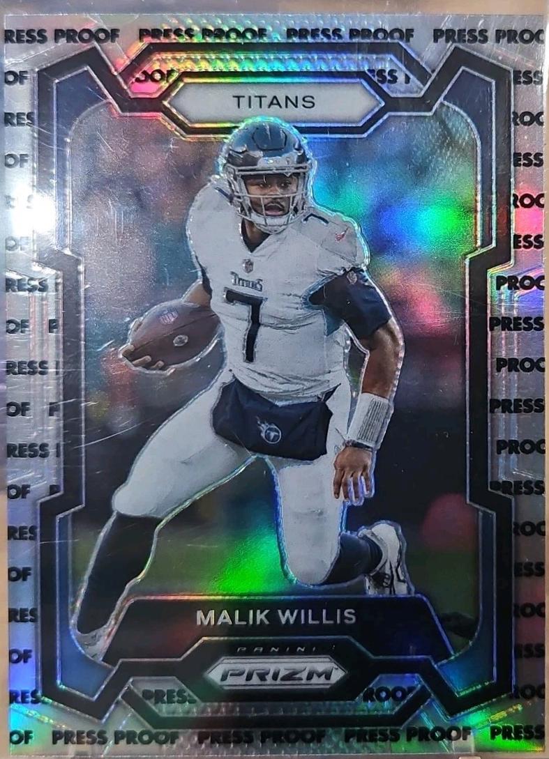 Malik Willis [Press Proof] #289