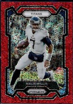 Malik Willis [Red Sparkle] #289