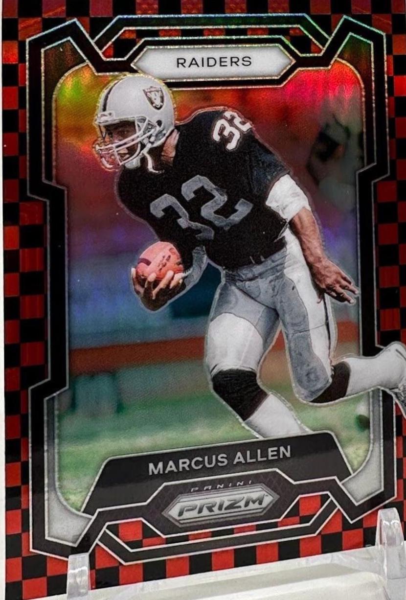 Marcus Allen [Black Red Checker] #179