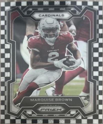 Marquise Brown [Black White Checker] #4