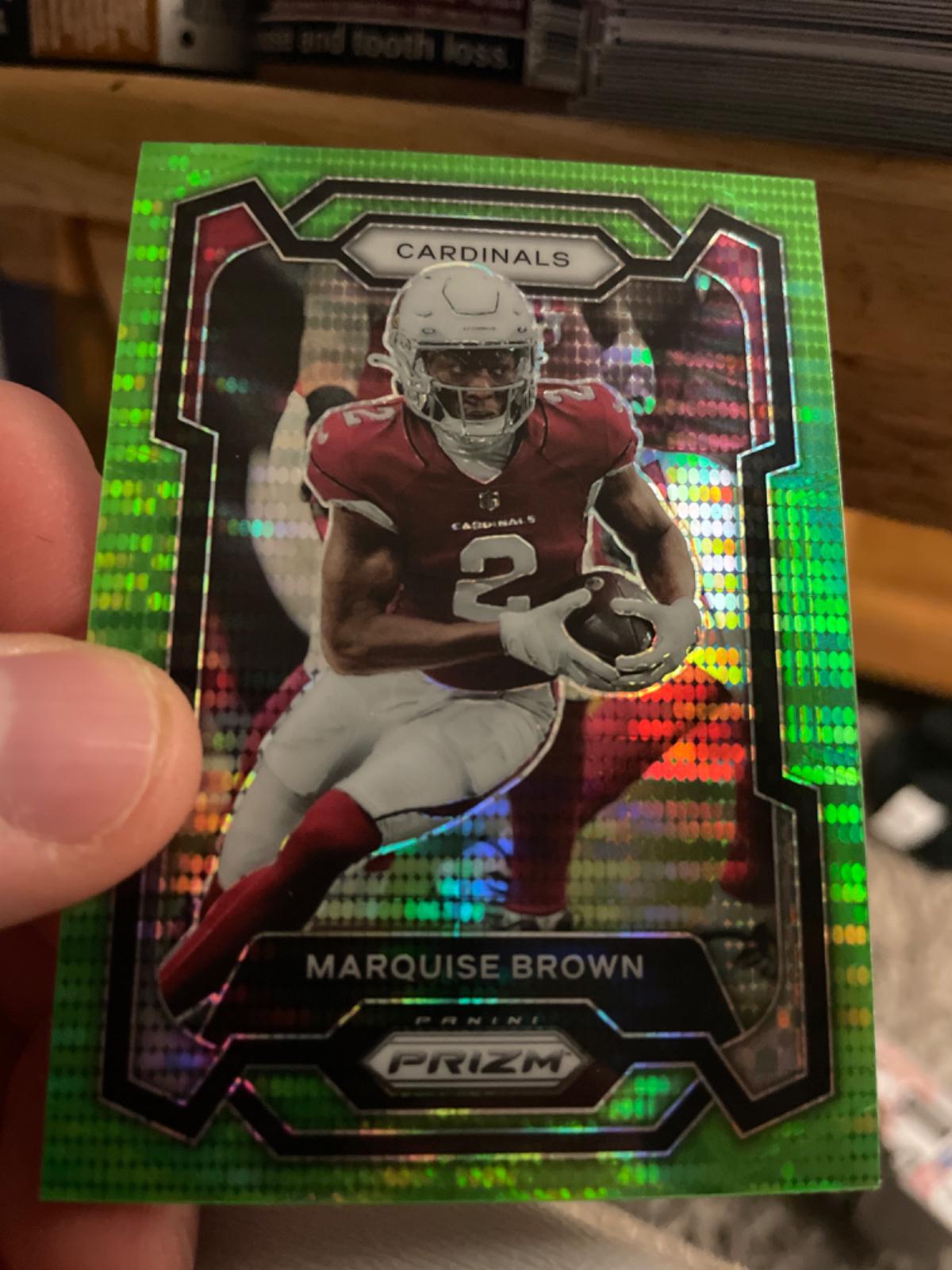 Marquise Brown [Neon Green Pulsar] #4