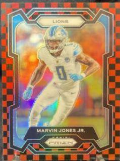 Marvin Jones Jr. [Black Red Checker] #102