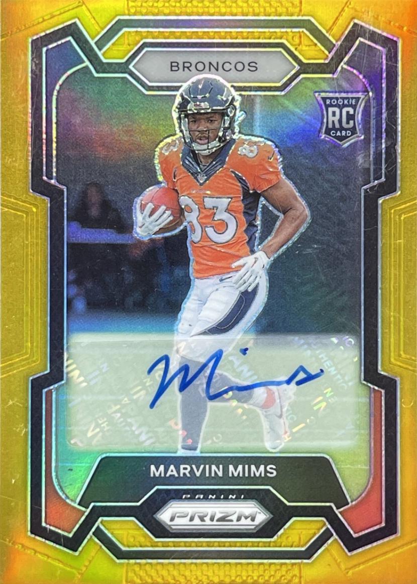 Marvin Mims [Autograph Gold] #327