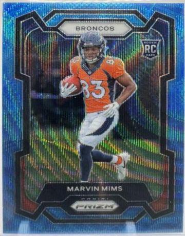 Marvin Mims [Blue Wave] #327