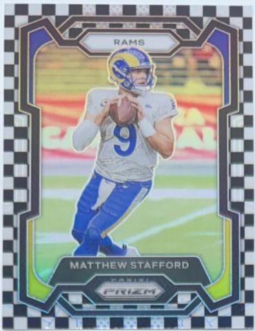 Matthew Stafford [Black White Checker] #169