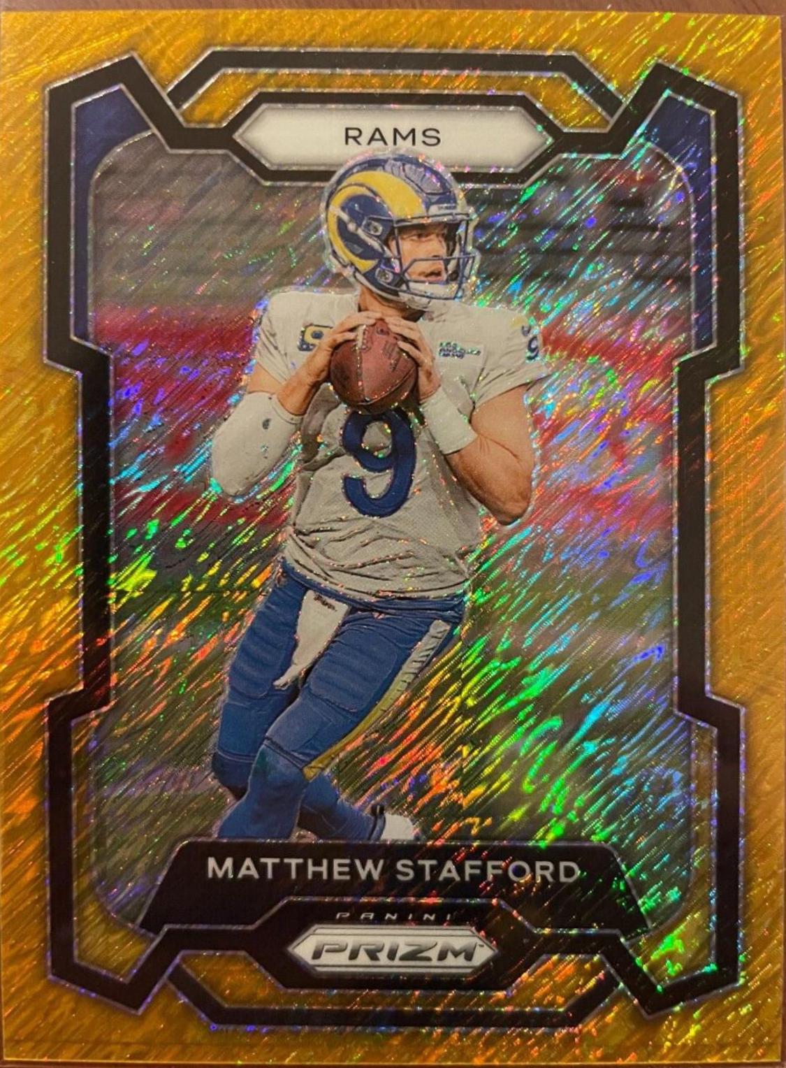 Matthew Stafford [Gold Shimmer] #169