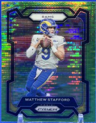 Matthew Stafford [Neon Green Pulsar] #169