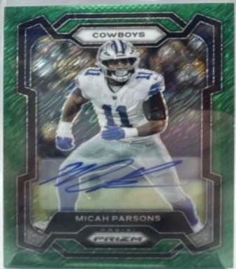 Micah Parsons [Autograph Green Shimmer] #78