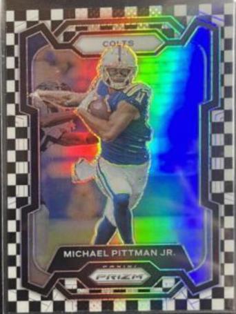 Michael Pittman Jr. [Black White Checker] #129