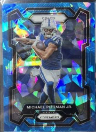 Michael Pittman Jr. [Blue Ice] #129