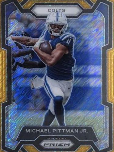 Michael Pittman Jr. [Gold Shimmer] #129
